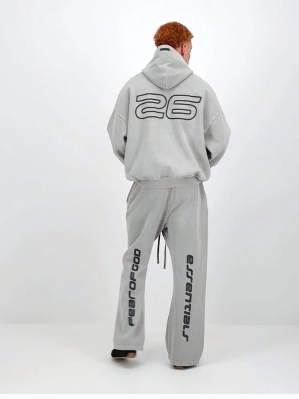 FEAR OF GOD ESSENTIALS TRACK PANTS, Large